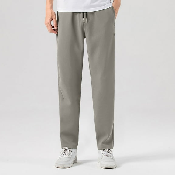 Otvok Mens Casual Daily Outdoor Beach Loose Lightweight Breathable Pants