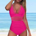 thumbnail image 1 of Otvok One-Piece Tankinis Womens Sleeveless Solid Bikini Set Swimsuit Push-Up Padded Swimwear Beachwear, 1 of 6