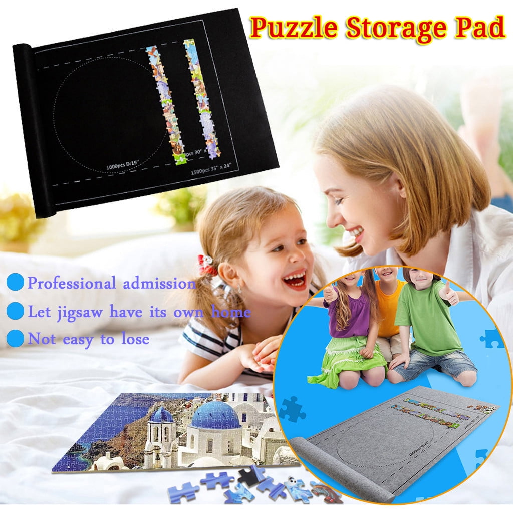 Otvok Puzzle Roll Storage Mat Jigroll Up To 1500 Pieces With Drawstring ...