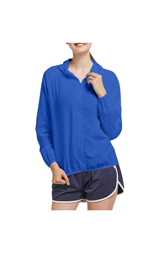 Women'S Breathable Waterproof Sunscreen Outdoor Jacket