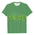 thumbnail image 1 of Otvok Womens Casual St. Patrick'S Day Printed T-Shirt Round Neck Short Sleeve Tops, 1 of 6