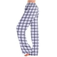thumbnail image 1 of Otvok Womens Home Clothes Pocket Print Plus Size Pajamas Pants Loungewear Daily Long Pants, 1 of 6