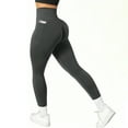 thumbnail image 1 of Otvok Womens Long Solid Color Hip Lift Fitness High Waist Elastic Exercise Yoga Pants, 1 of 5