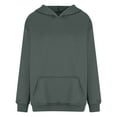 thumbnail image 1 of Otvok Womens Oversized Ears Hoodies Casual Long Sleeve Fleece Sweatshirts Pullover Sweaters Teen Girls Preppy Clothes, 1 of 6