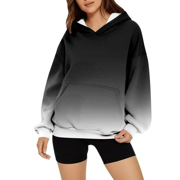 Otvok Womens Oversized Hoodies Sweatshirts Fall Fashion Pullover Sweaters Winter Clothes Flash Picks