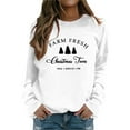 thumbnail image 1 of Otvok Womens Sexy Shirts Round Neck Long Sleeve Tops Regular Blouse, 1 of 6