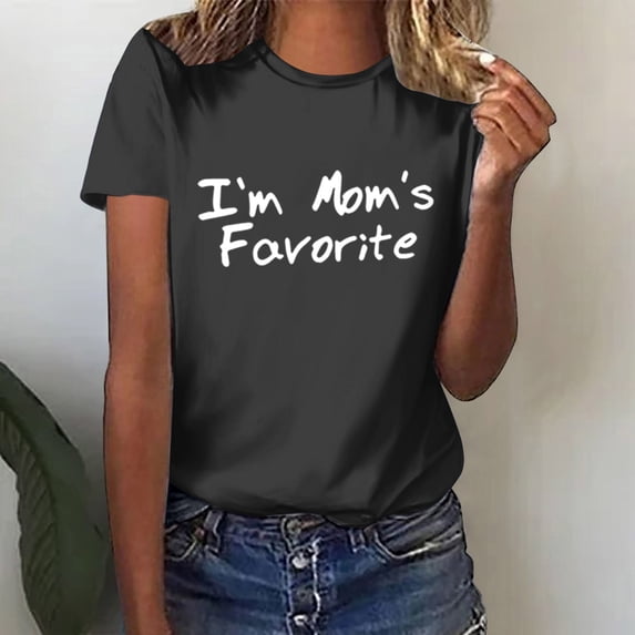 Otvok Womens Short Sleeve Tops Casual Solid Color Ladies Summer Blouses Dressy Plus Size T-Shirts