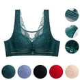 thumbnail image 1 of Otvok Womens Thin Lace Bra without Steel Ring Comfortable Fixed Adjustable Breast Collection, 1 of 6
