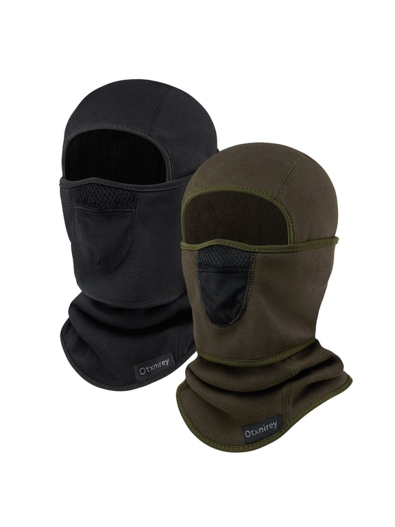 Kids Balaclava Ski Mask - Cold Weather Full Face Mask with Breathable Vents - Warm Hood for Skiing, Snowboarding, Cycling & Winter Outdoor Sports