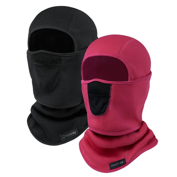 BUTKLNYTS Kids Balaclava Ski Mask - Cold Weather Full Face Mask with Breathable Vents - Warm Hood for Skiing, Snowboarding, Cycling & Winter Outdoor Sports