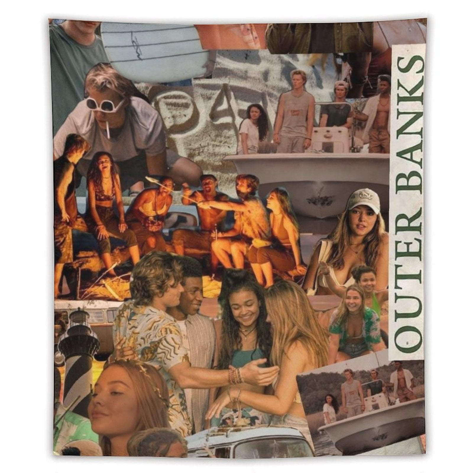 Outer Banks North Carolina Tapestries in Various Sizes for Fans