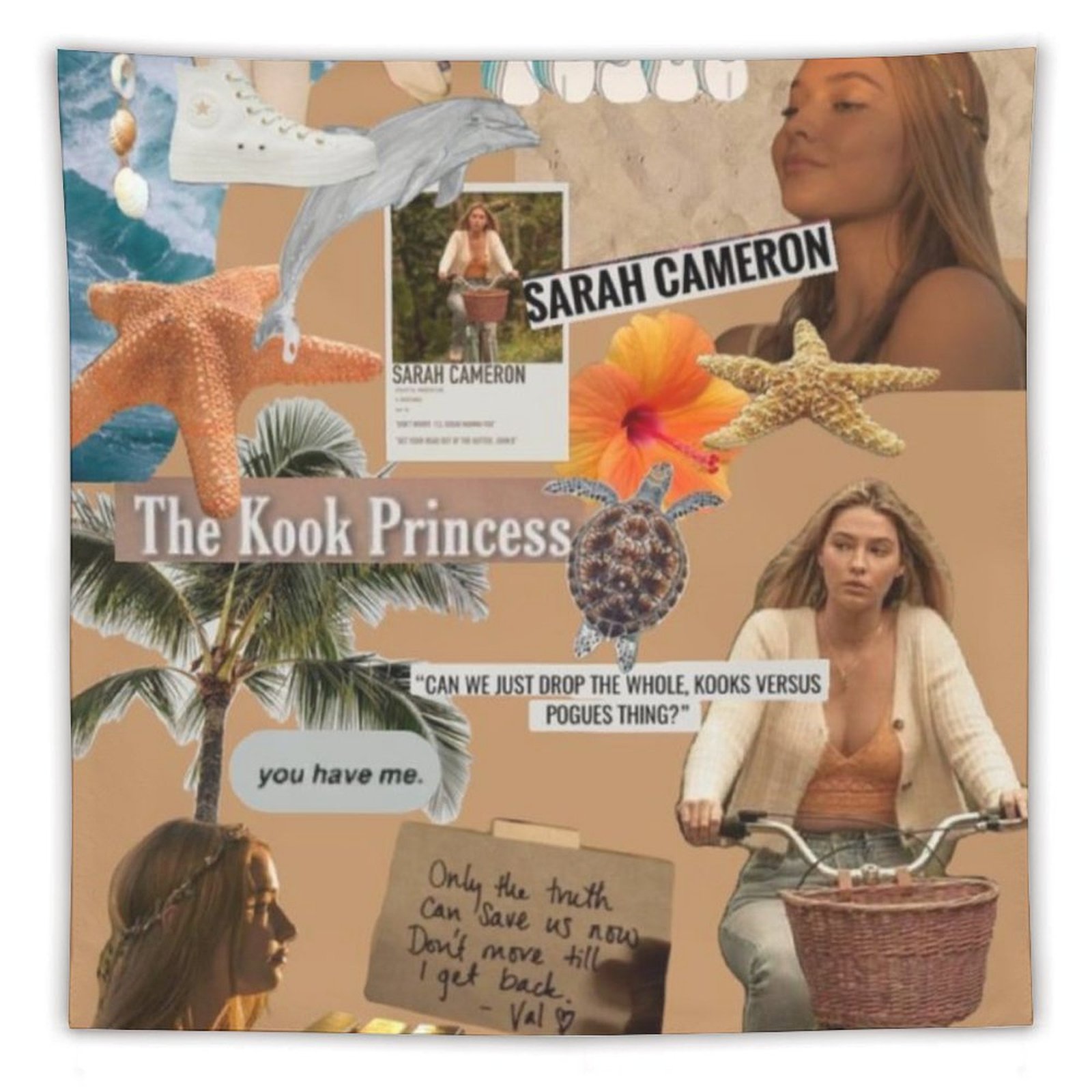 Outer Banks North Carolina Tapestries in Various Sizes for Fans