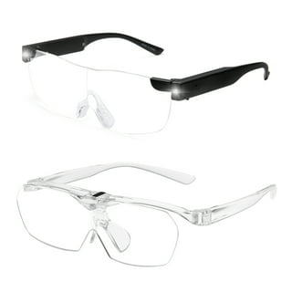 Final Clear Out! X Clip-On Magnifier for Glasses with Pouch