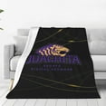 thumbnail image 1 of Ouachita Baptist University Logo Fleece Blanket, Very Soft Microfiber Flannel Blanket for Couch Warm and Cozy for All Seasons, 1 of 6