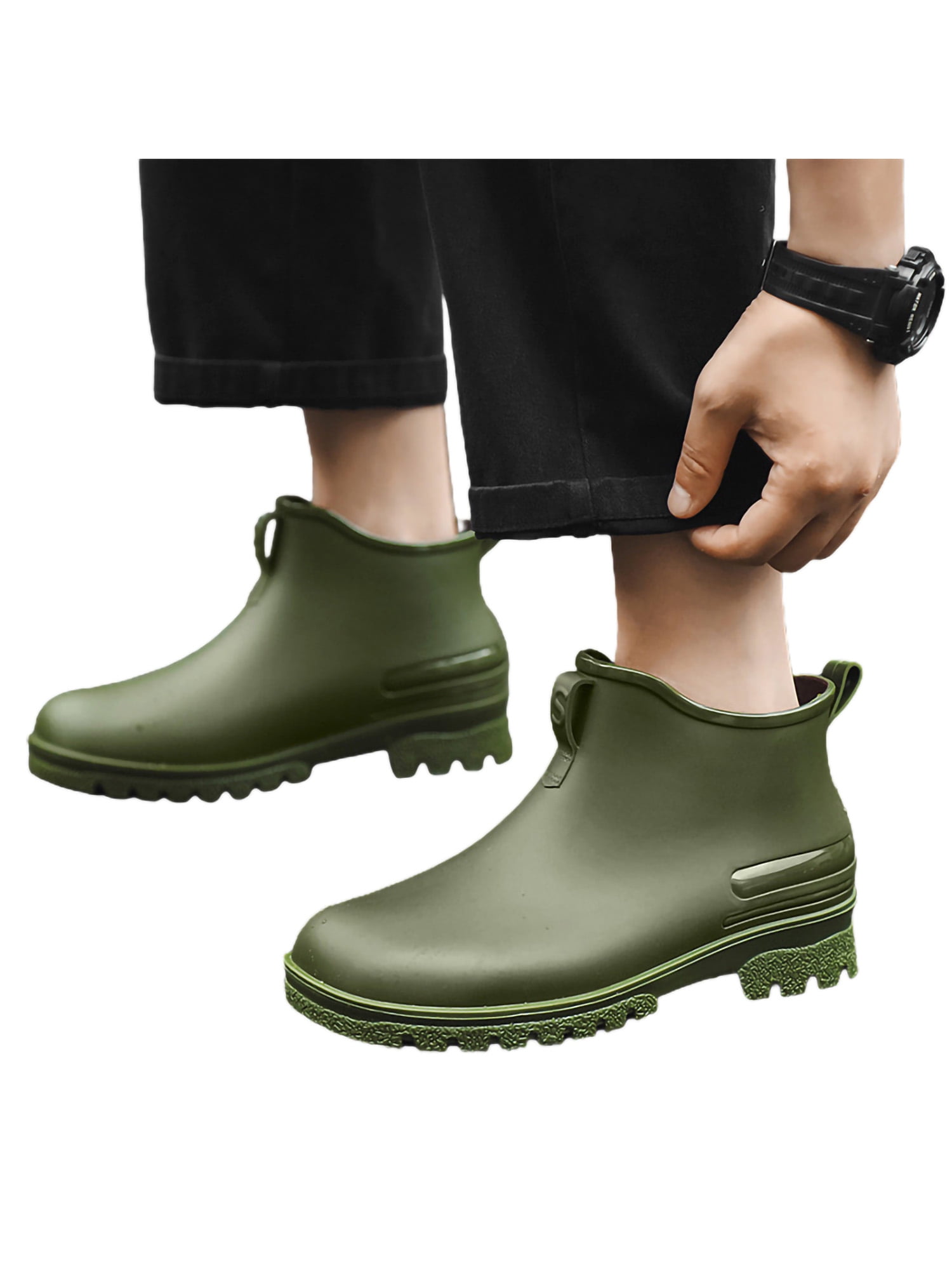 women's slip resistant rain boots