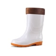 thumbnail image 2 of Rain Boots For Women Waterproof Mid Calf Anti-Slipping Garden Shoes Comfortable 2 of 13