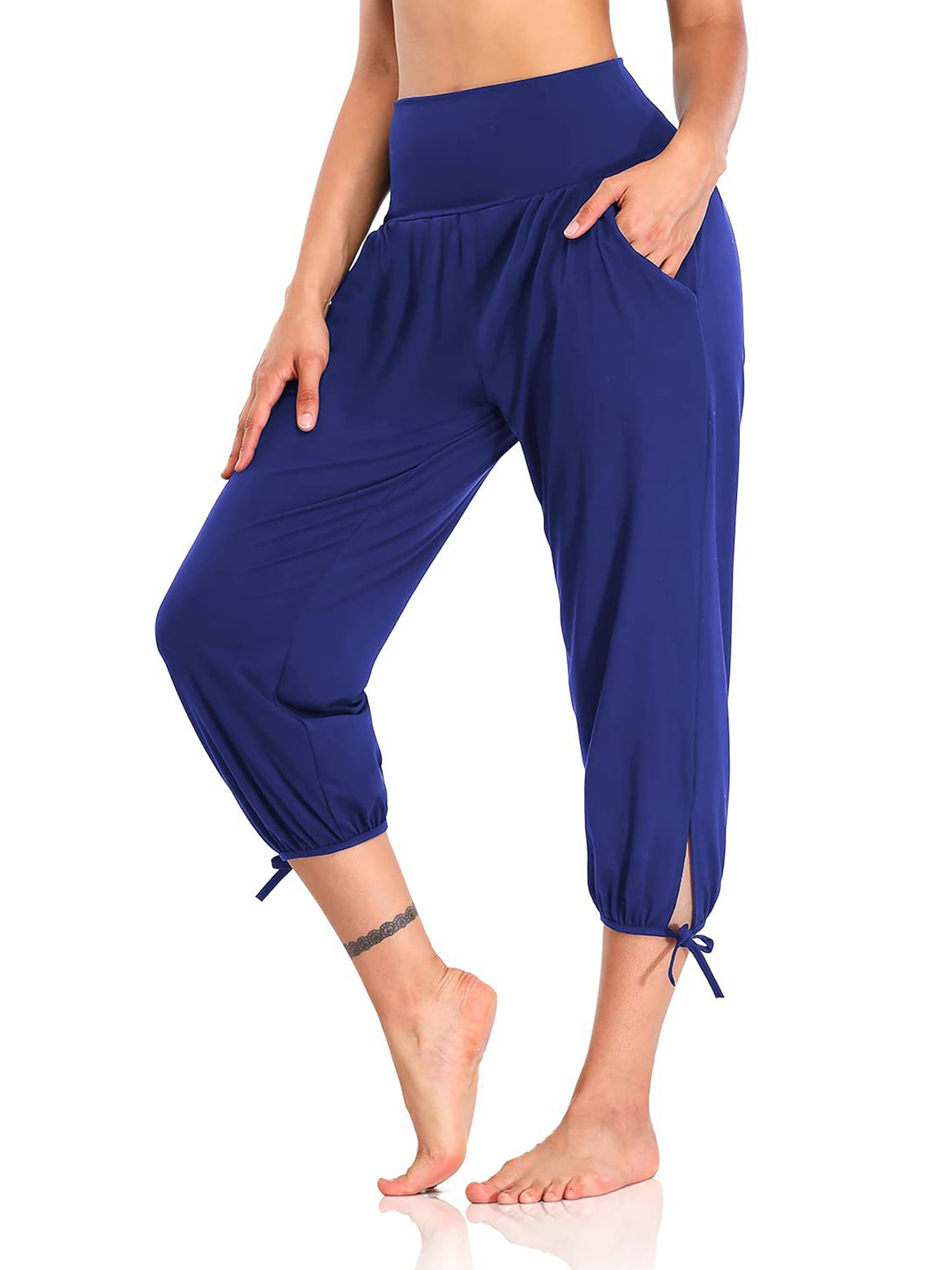 Oucaili Women's Lounge Sweatpants Wide Leg Yoga Pants High Waisted ...