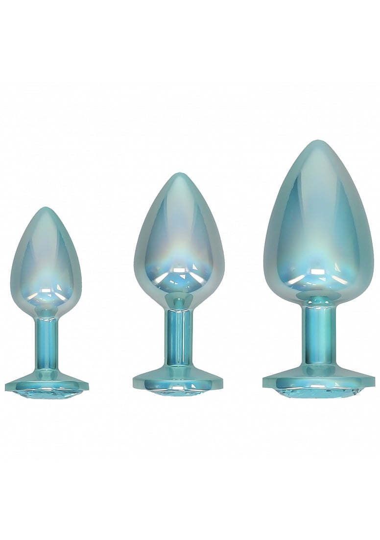Ouch! International Paris Collection Metal Anal Plug Set, Blue - Walmart.com Ouch! International Paris Collection Metal Anal Plug Set, Blue - Walmart.com