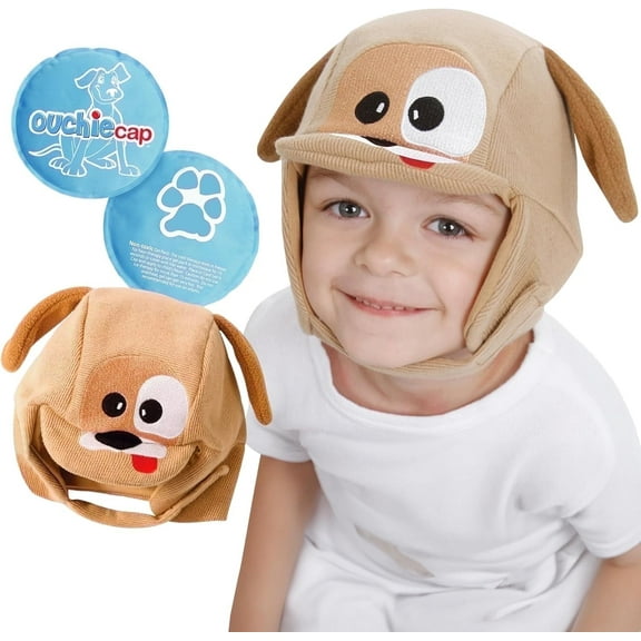 Ouchie Cap Kids Ear Ache Relief Cap, Hot/Cold Therapy