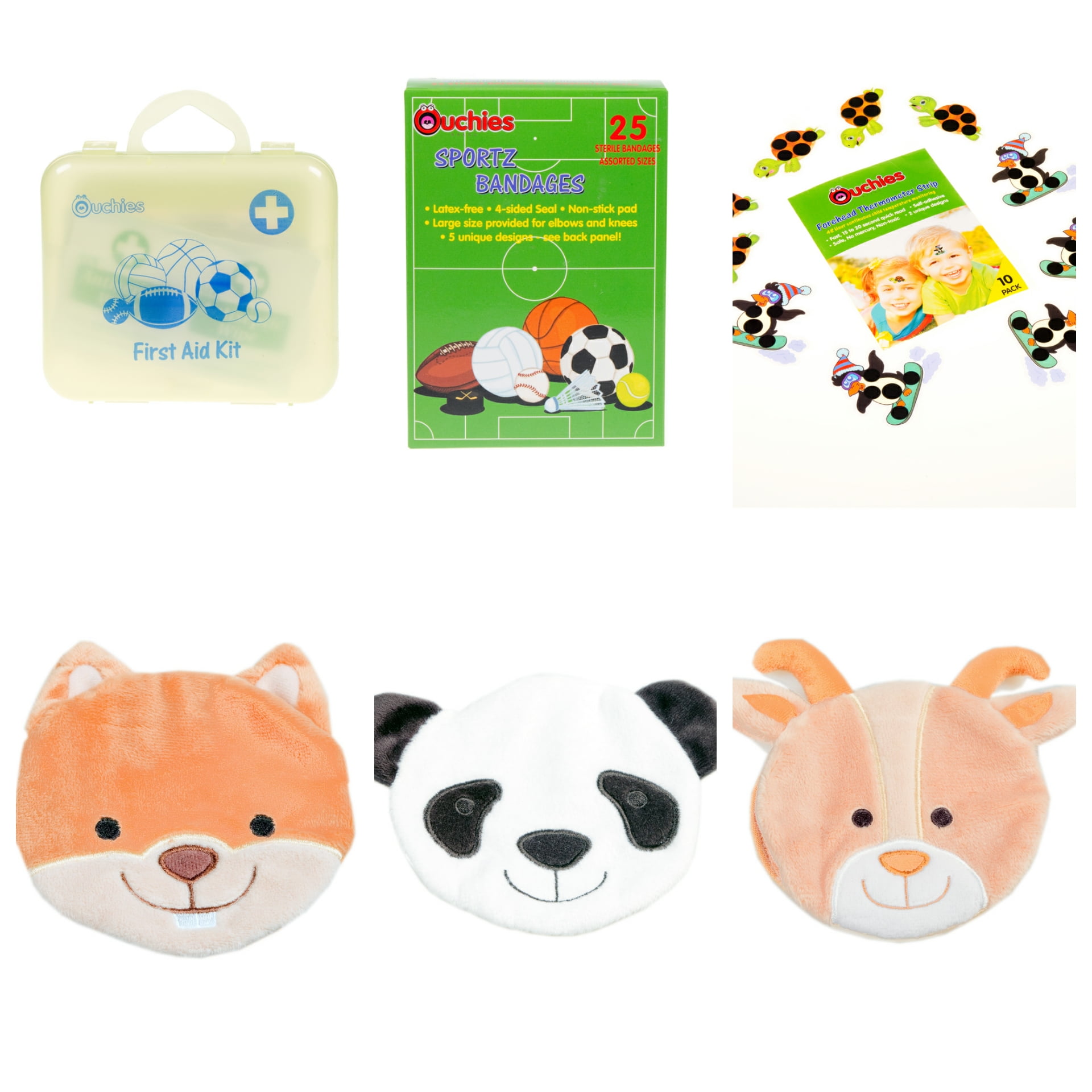 Ouchies Sportz First Aid Wound Care Bandages for Kids