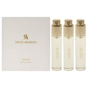 Swiss Arabian Oud 07, Arabian Perfume for Women, 3 Pc Refill Gift Set