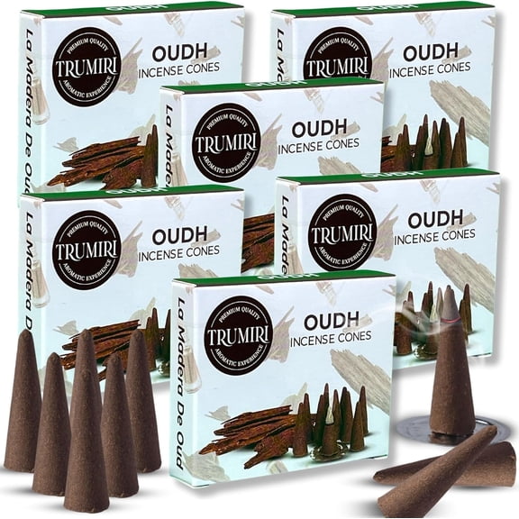 Oud Incense - 60 Cone Incense - Six Packs of 10