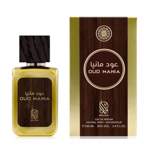 Oud Mania 100ml Perfume for Men - Eau de Parfum Spray - Oriental Spicy Perfume Blend of Amber, Cedarwood with Aromatic Musk