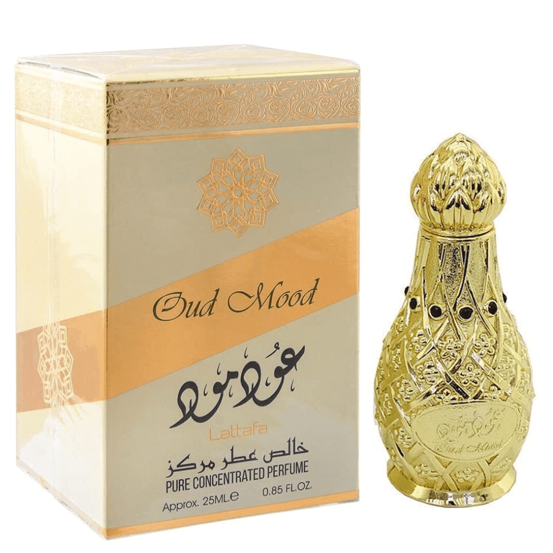 Oud Mood Concentrated Perfume Oil - 25ML By Lattafa