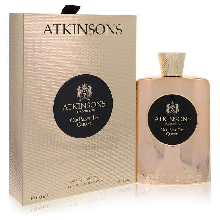 Oud Save The Queen Eau De Parfum Spray By Atkinsons - 3.3 oz