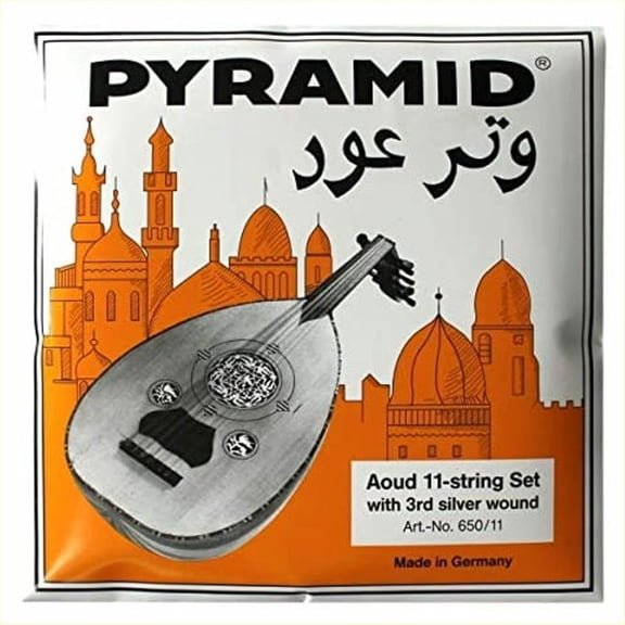 Oud Strings Orange Label Set of 11 Pyramid Oud Strings Aoud Strings Set 650/11