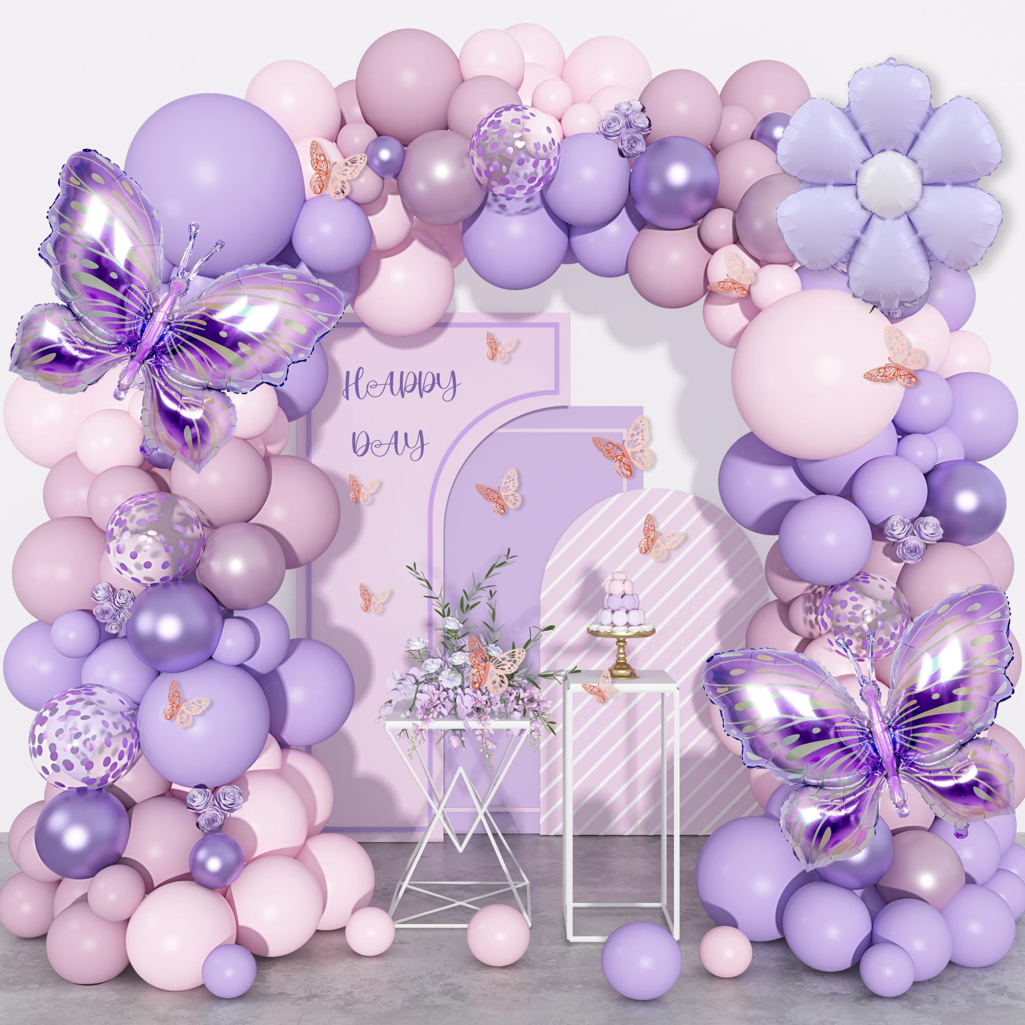 Ouddy Life 74 Pc Friendsgiving Party Decorations Kit - Fall Balloons Garland, Foil Banner, Photo Booth Props