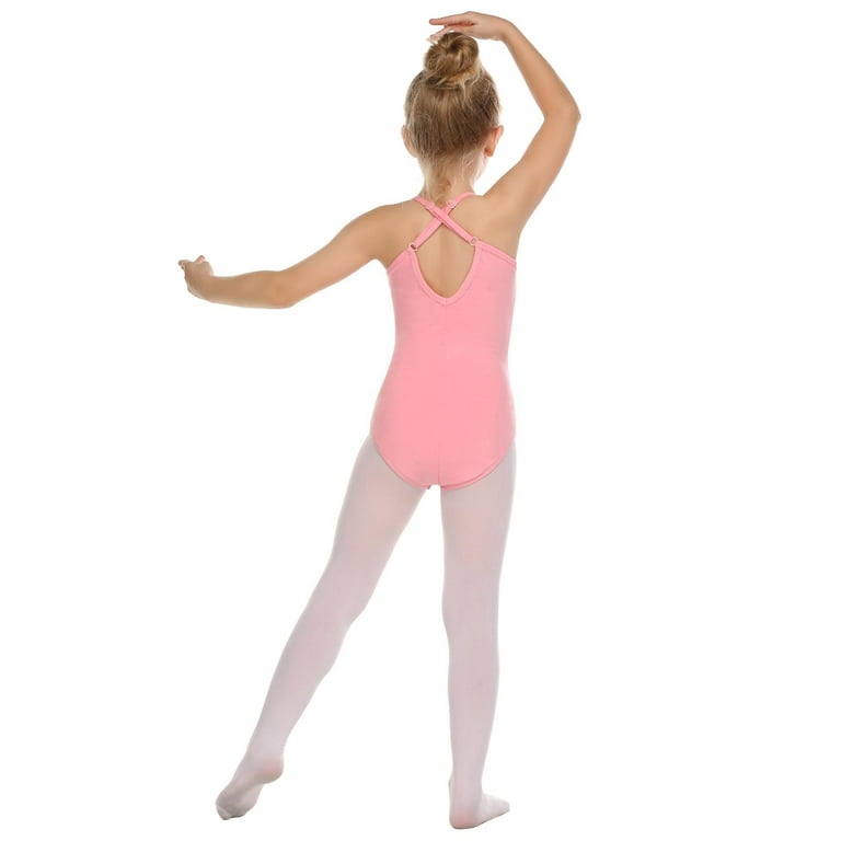 Custom Ballet Dance Clothes Criss Cross Back Girls Gymnastics
