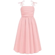 one size beach dresses HAPPY BAY Women's Halter Smocked Flowy Dress Tube Top Strapless Orange Animal P00858 Size:12 - 18 MONTHS and everyday wear halter Steak and Blue Cheese