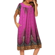House Dresses Women Pockets House Dresses Women Pockets