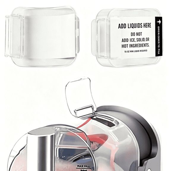Oudizz Replacement Cover Lid for Fill in Spout, Compatible with Ninja SLUSHi 88 oz Frozen Drink & Slushie Machine Model FS301 FS300 FS301C CL301A CO305F, Accessory Cover for Ninja SLUSHi Machine
