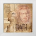 thumbnail image 1 of Oudkerk, Marie-Louise 26x26 White Modern Wood Framed Museum Art Print Titled - A tribute to Bach, 1 of 4