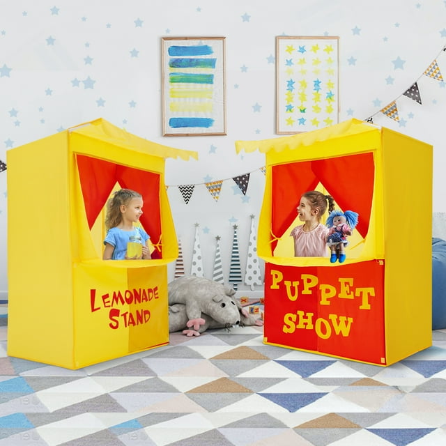 Oudoor Tent for Kids Children Play Tent Puppet Show Theater Indoor