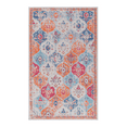 thumbnail image 1 of Oufan Floral Medallion Area Rug, Washable Boho Print Indoor Accent Carpet, Vintage Area Rugs, Low Pile Carpet, Non Slip Floral Area Rug, 3' x 5', 1 of 6