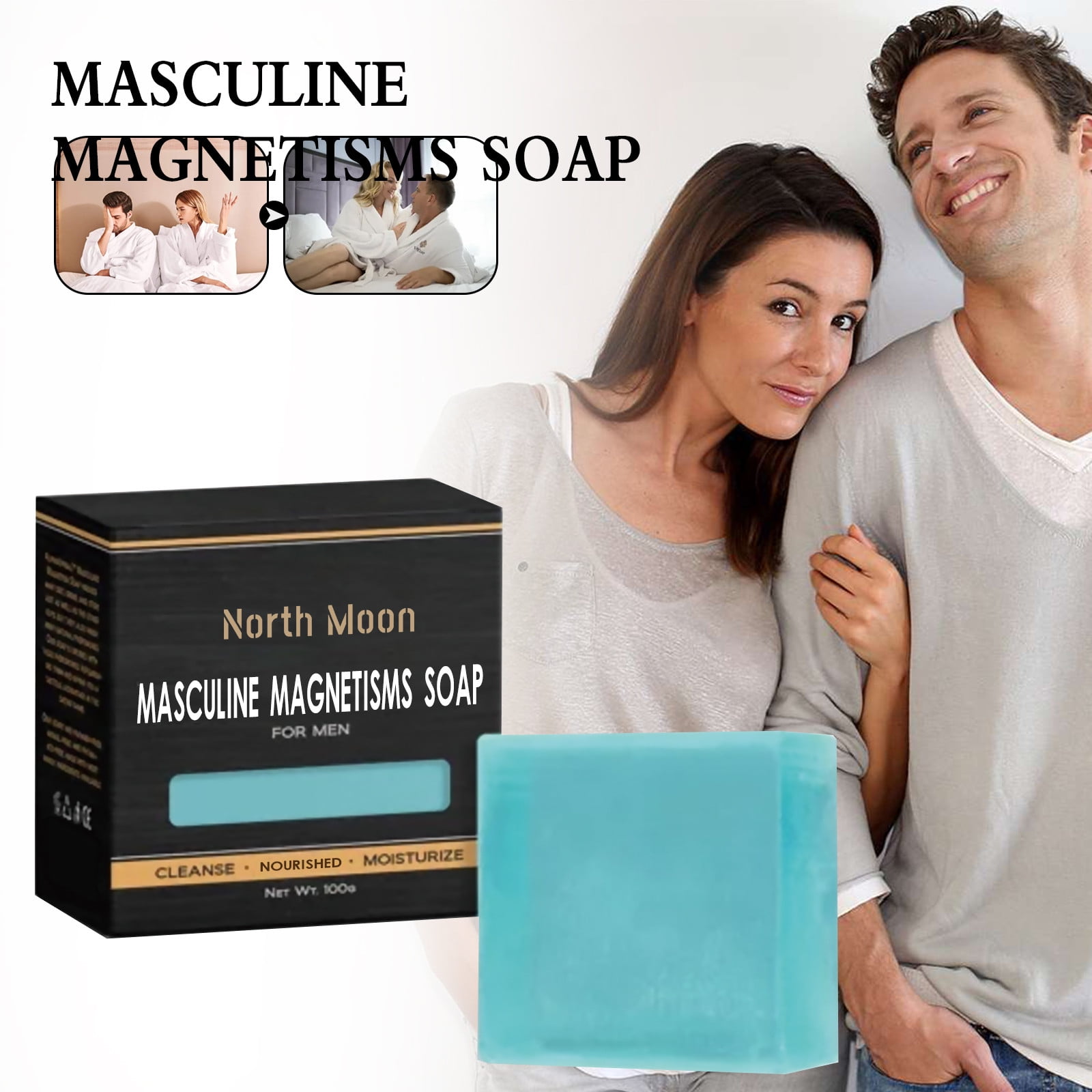 OugPiStiyk Bath Soaps, Men's Cool Cologne Soap Masculine Pure