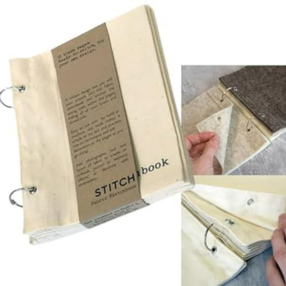 OugPiStiyk Blank Fabric Sketchbook, Health & Beauty Care Products