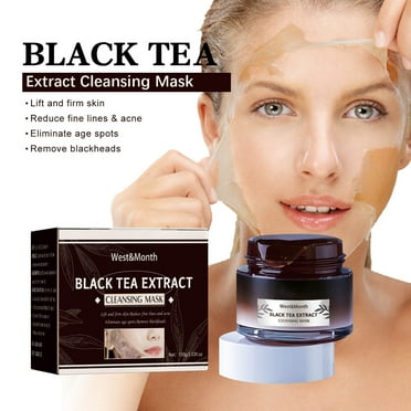 OugPiStiyk Face Masks Beauty - Black Tea Moisturizing and Moisturizing Facial Mask