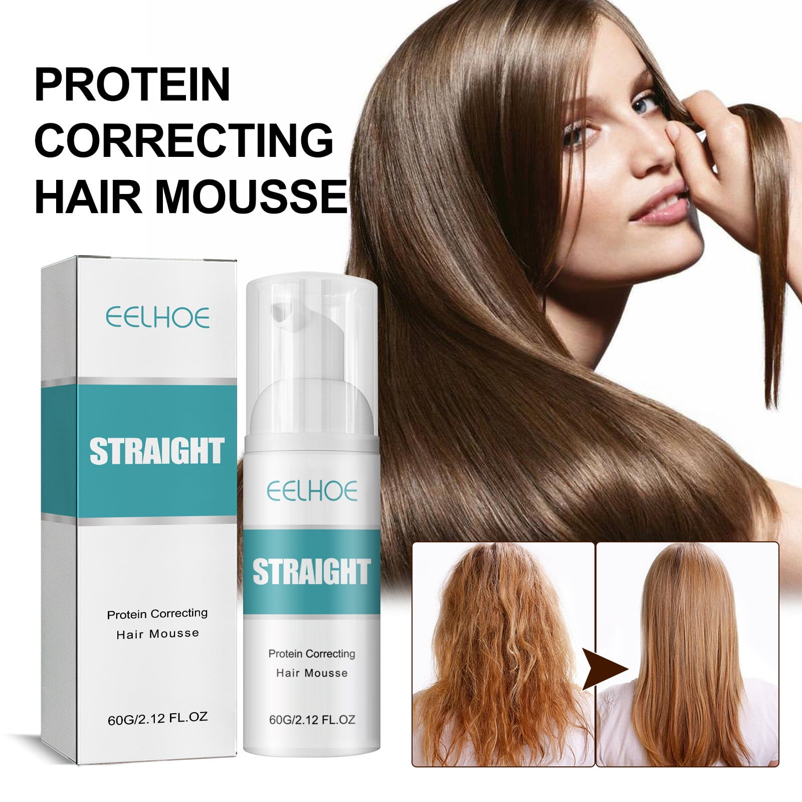 OugPiStiyk Hair Treatment Serum, Hair Straightening Conditioner ...