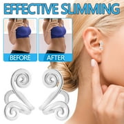 OugPiStiyk Lymphatic Drainage Slimming Hoop Earrings, Lymphvity Magnetotherapy Germanium Earrings, Lymphatic Activity Hoop Acupuncture Therapy Earrings Fashion Jewelry Gift for Women Girls