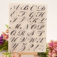 thumbnail image 1 of Ouginx Clear Stamps, Letters Alphabet Rubber Stamp for Scrapbooking and Card Making Supplies, 1 of 5