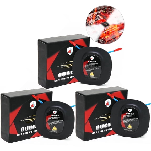Automatic Aerosol Fire Suppression Device, Small Self-Activating Fire Extinguisher for Car, Truck, SUV, RV, Boat, Electrical Panel, Battery Box & Engine Compartment, Maintenance-Free Fire Safety Prot