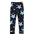 thumbnail image 1 of Ougyinr Girls Printed Fleece Lined Leggings for Kids Toddler Baby Thick Thermal Tights Warm Ankle Length Pants Winter Clothes for 12M-8T, 1 of 9