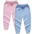 thumbnail image 1 of Ougyinr Kids Baby Sweatpants for Boys Girls Casual Jogger Pants Cotton Color Pants Toddler Athletic Trousers With Pockets, 1 of 9