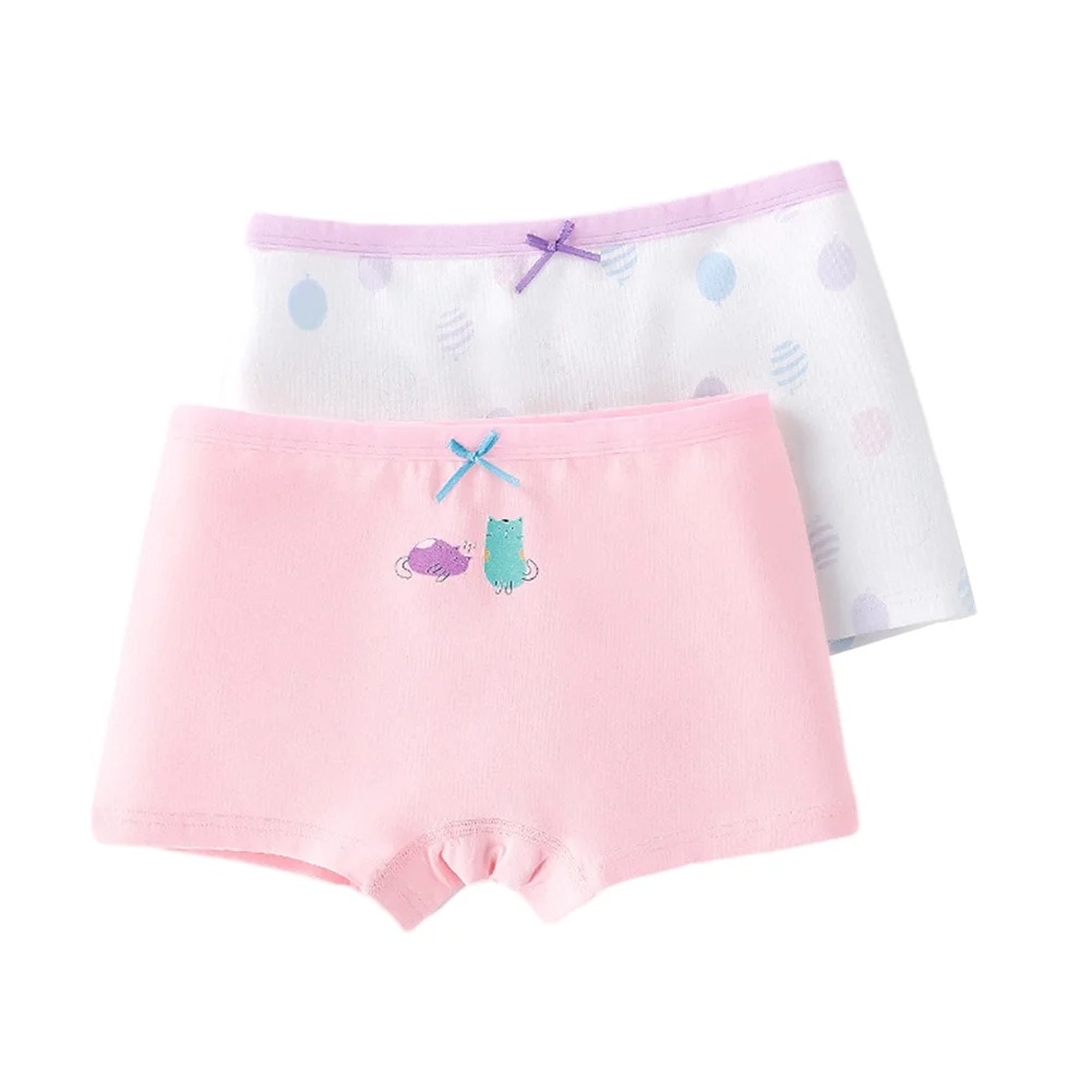 Ougyinr Kids Girls Boxer Briefs Shorts Toddler Cotton Underwear Soft