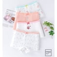 thumbnail image 1 of Ougyinr Kids Girls Boxer Briefs Shorts Toddler Cotton Underwear Soft Underwear Girls Boyshort Panties 3-11 Years (4 Pack/2 Pack), 1 of 9