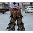 thumbnail image 1 of Ougyinr Kids Toddler Boys Girls Pants Lion Dance Lion Dance Performance Pants,Teen Lion Performance Costumes, 1 of 9